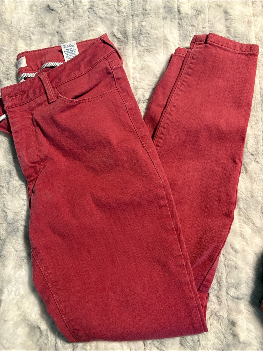 Market and Spruce Pinkish Red Jeans - Classic Slim Fit